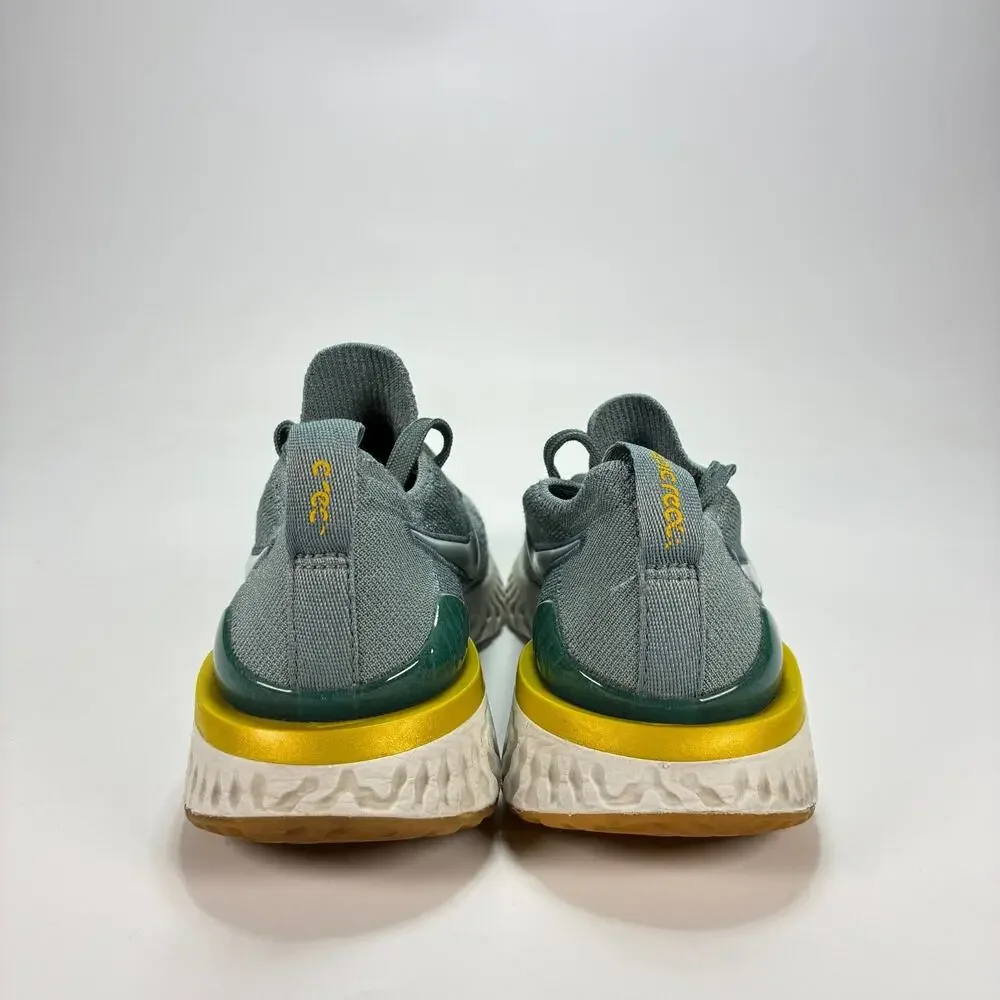 Nike Epic React Flyknit 2 Aviator Grey Running Shoes AQ3243-005 Youth Size 4Y